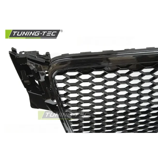 Grill Audi A4 B8 08-11 RS-Style Glossy Black