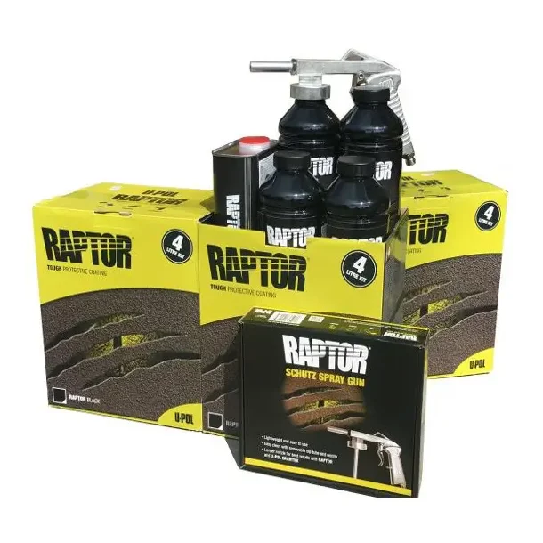 Bedliner Raptor Black - 12 Bottle Kit