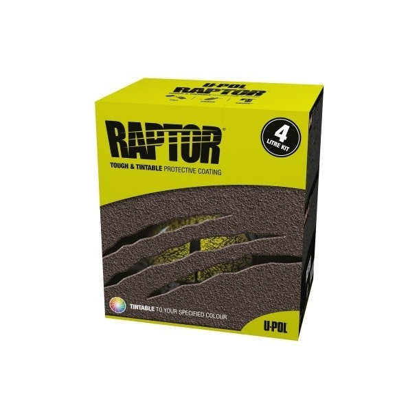 Bedliner Raptor Tintable - 4 Bottle Kit