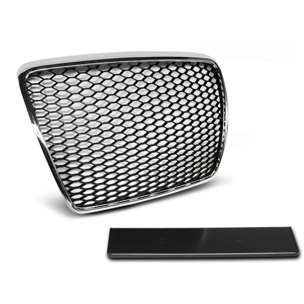 Grill AUDI A6 C6 09-11 CHROME RS-STYLE